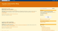 Desktop Screenshot of blog.topedia.net